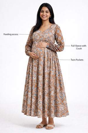 Scattered Petals Feeding Dress