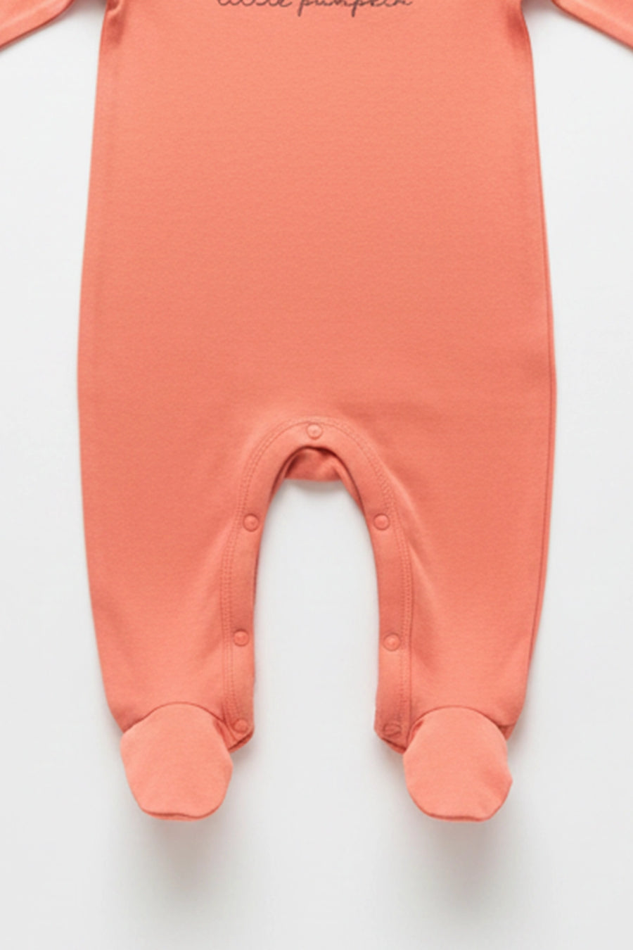 Pumpkin Parade Footed Romper