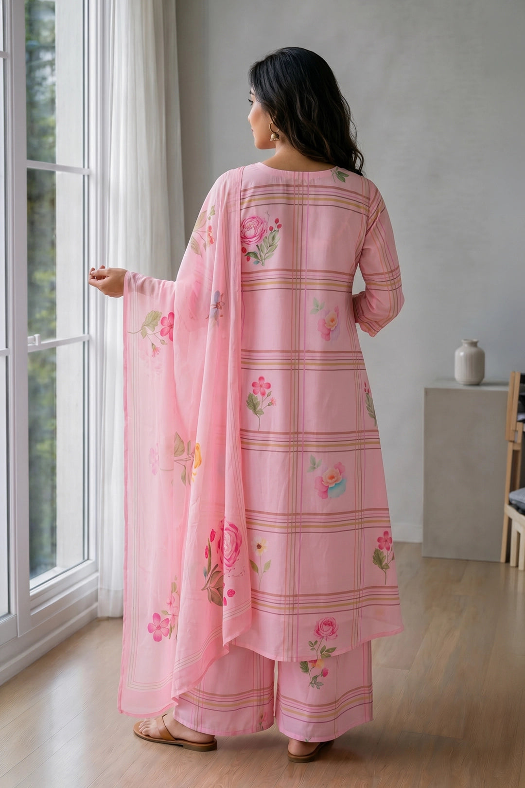 Blush Garden Maternity Suit Set