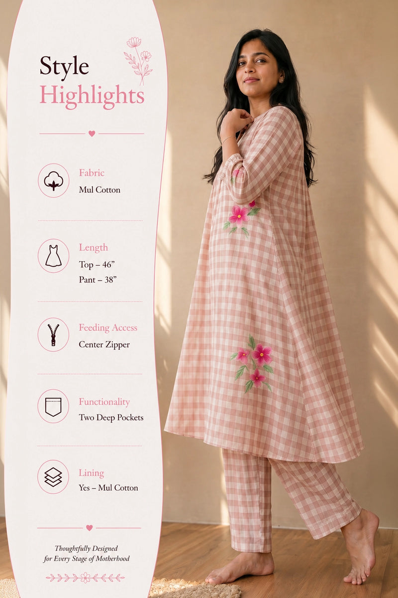 Bare Muse Relaxed Maternity Co-ord Set