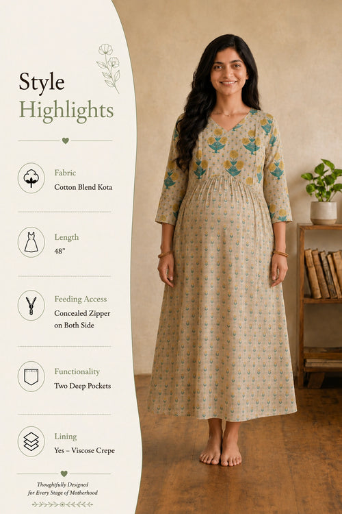 Blooming Fields Feeding Dress