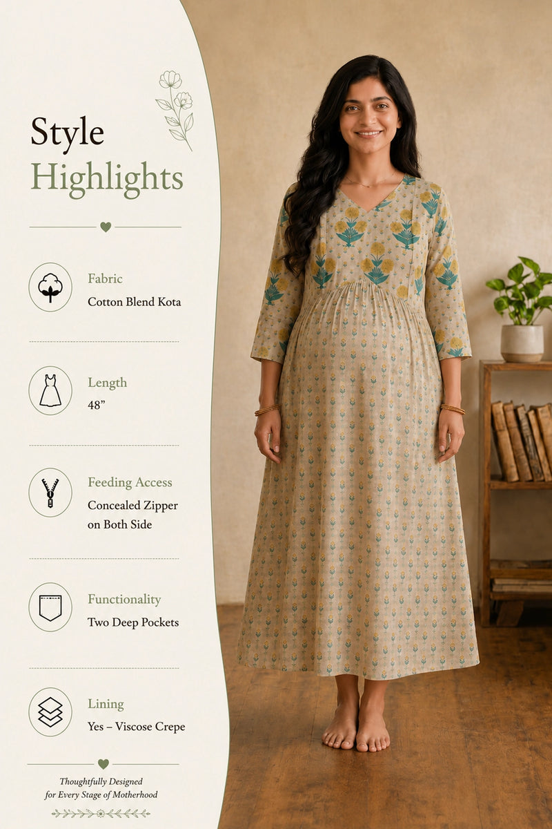 Blooming Fields Feeding Dress