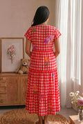 Picnic Candy Maternity Dress