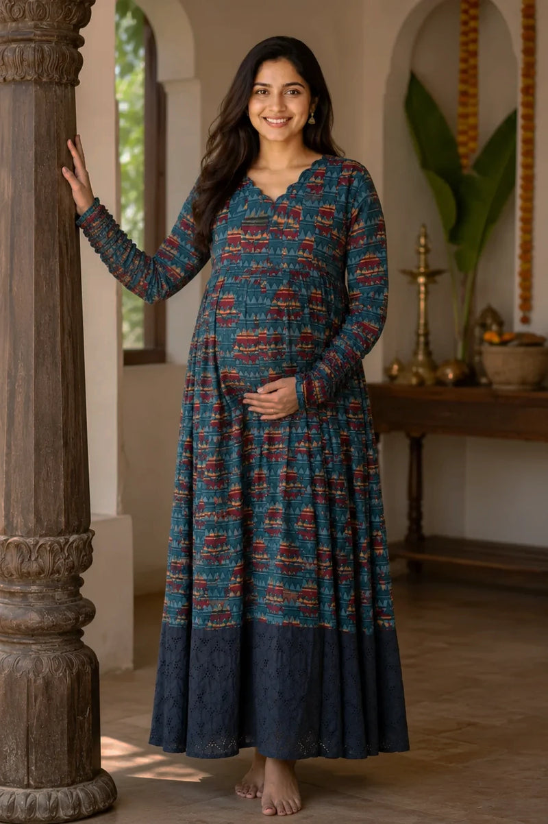 Aabha Heritage Maternity Anarkali (without dupatta)