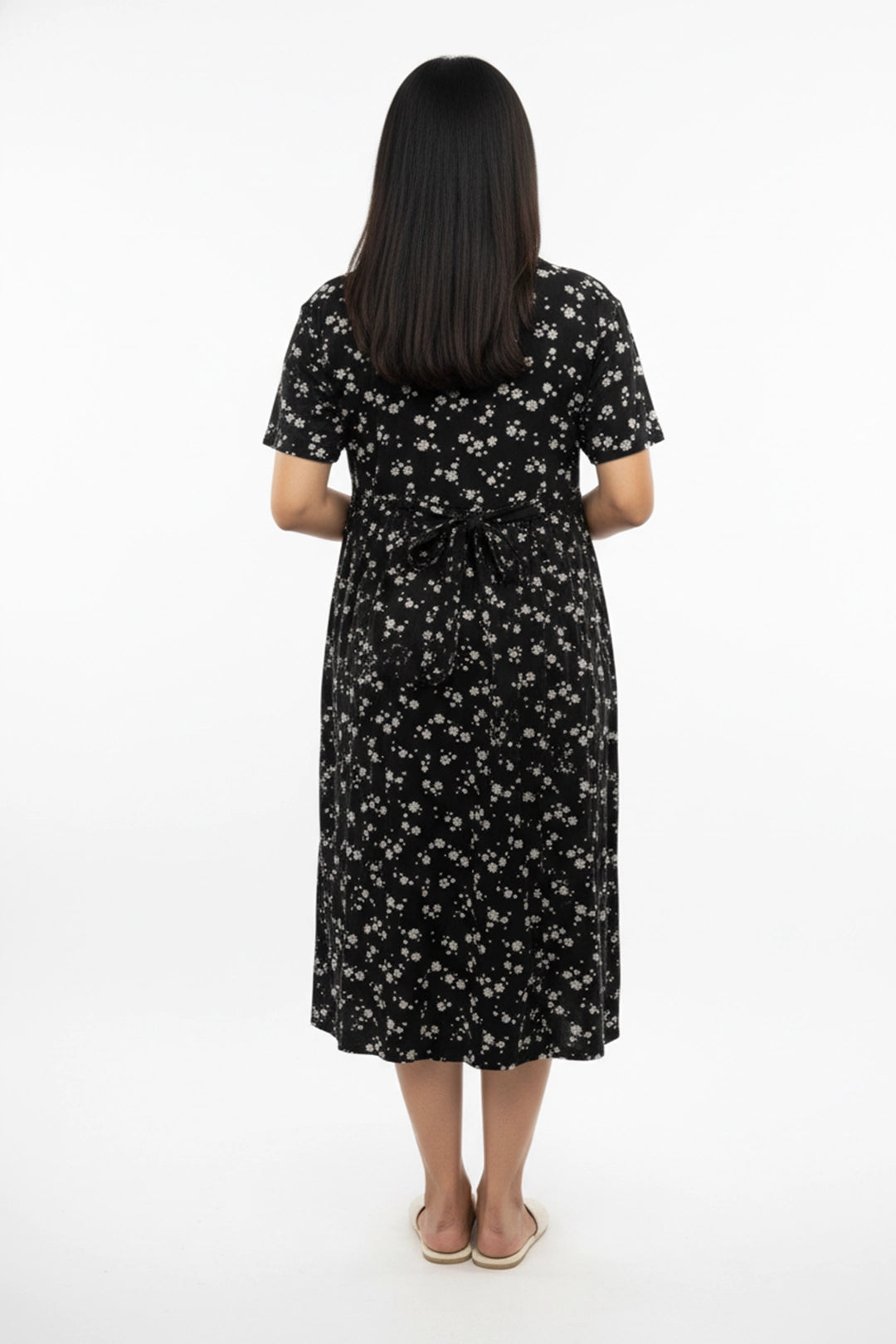 Sun - Kissed Daisy Zipless Feeding Gown