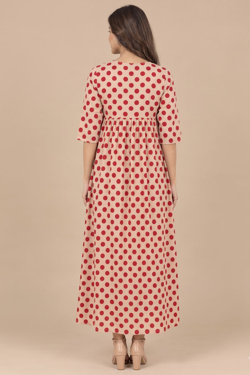 Aakaar Maternity Feeding Dress