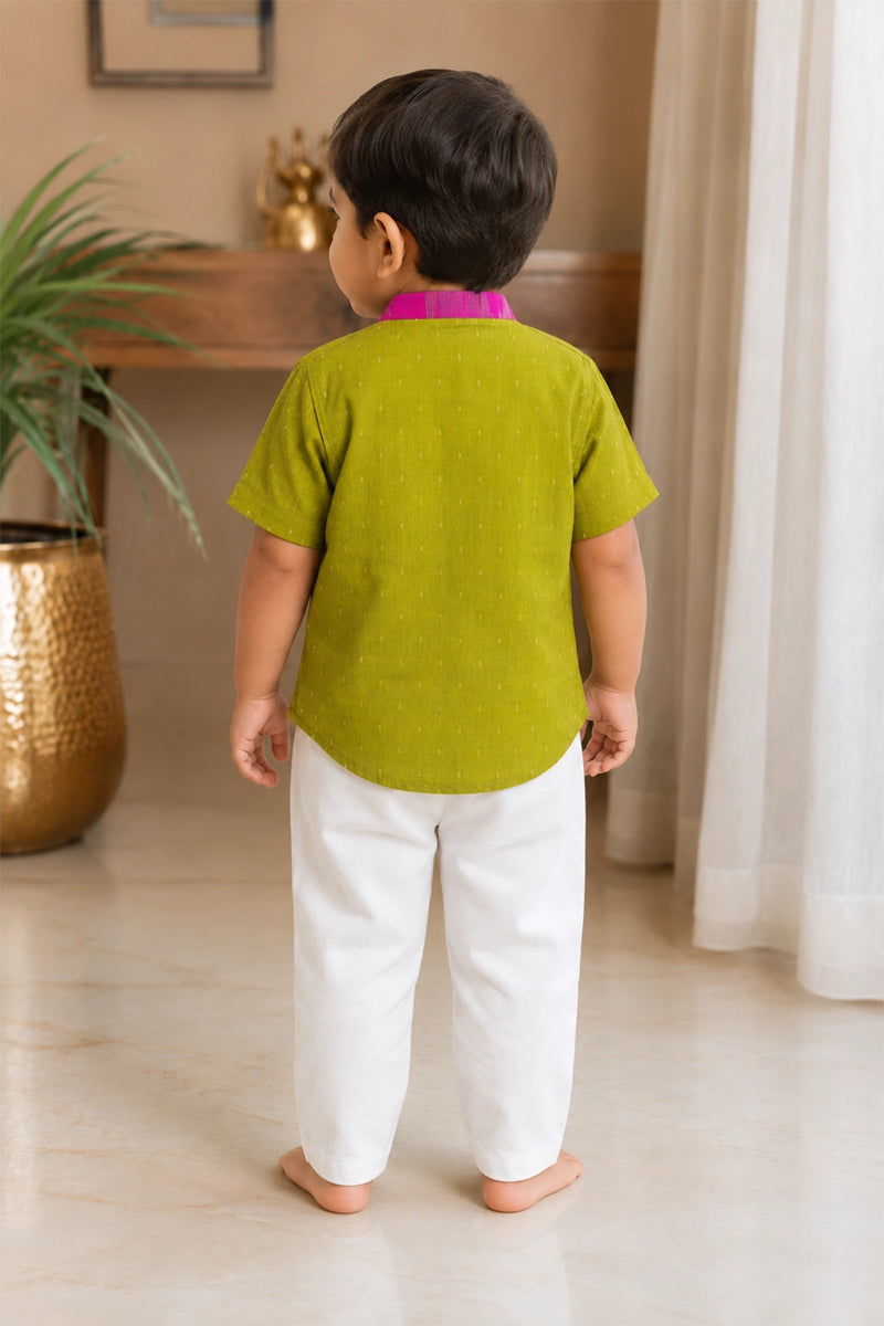 Advik Silk Shirt & pant set