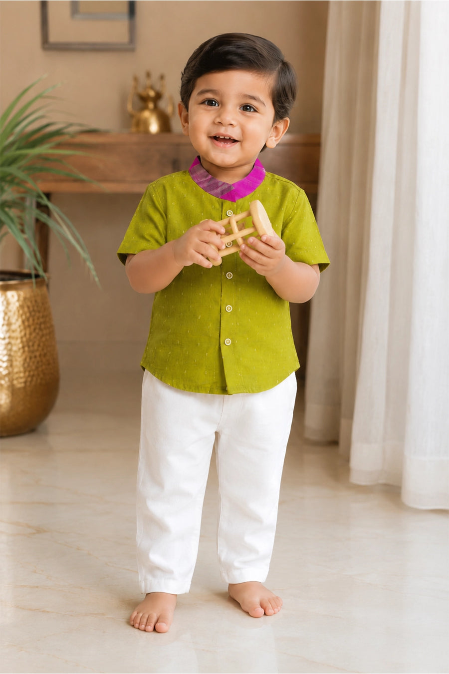Advik Silk Shirt & pant set