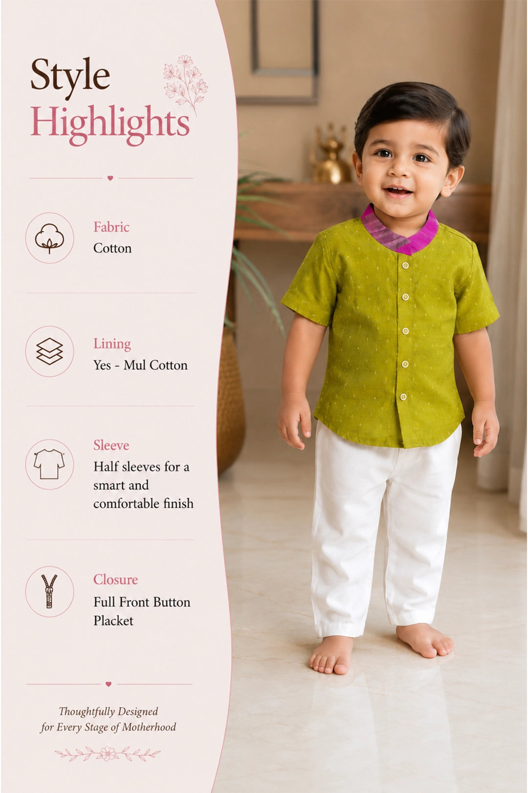 Advik Silk Shirt & pant set