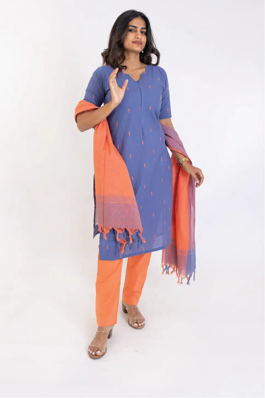 Azure Coral Feeding Suit Set