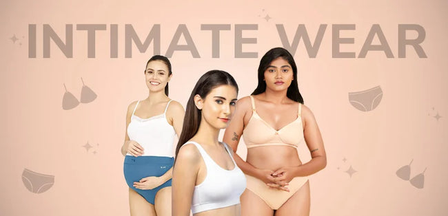Boody Organic Bamboo Womens Classic Bikini Underwear Grey, Navy