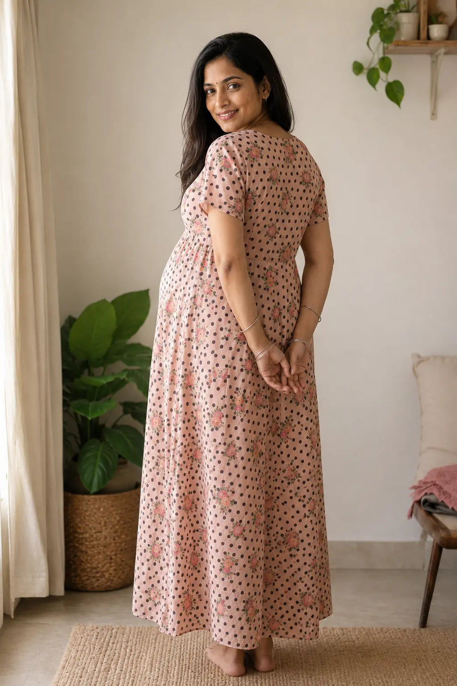 Petaline Grace Anarkali Feeding Dress