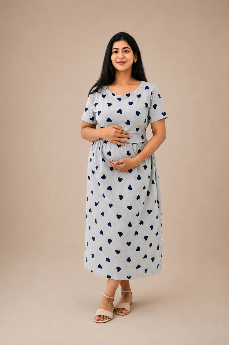 Zipless Feeding Gown
