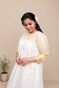 Aathira Checked Feeding Dress