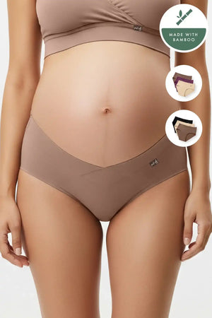 Comfort-Fit Bamboo Hipster Panty– Pack of 3 (Assorted)