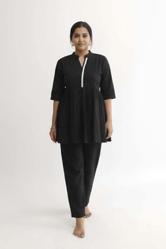 Noir Ease Feeding Co-ord Set