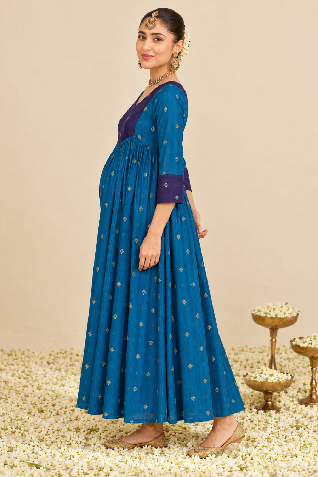 Ezhil Maternity and Feeding Dress