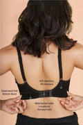 feeding bra Black Nakd Non Padded Maternity Bamboo Bra Putchi maternity bra nursing bra pregnancy bra motherhood bra 