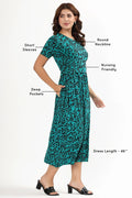 Forest Whisper Zipless Feeding Gown