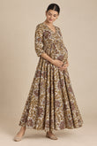 Gulnaar Maternity Feeding Anarkali