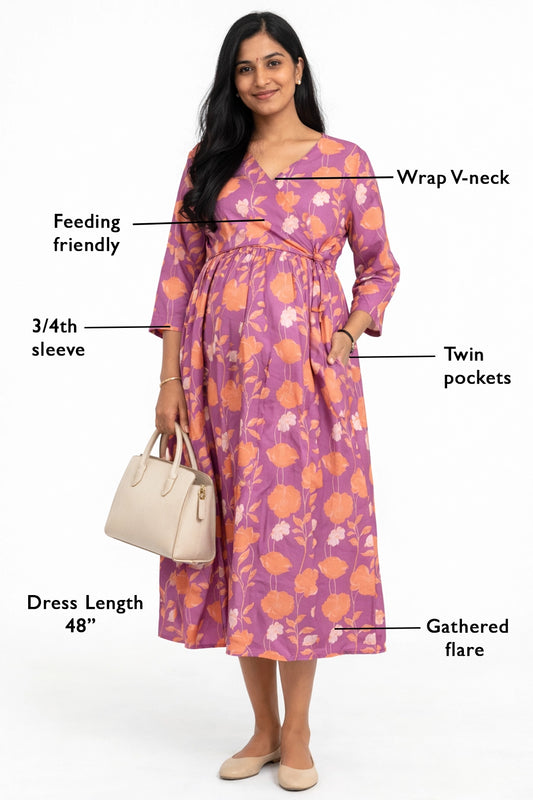 Jamuni Blossom Feeding Dress