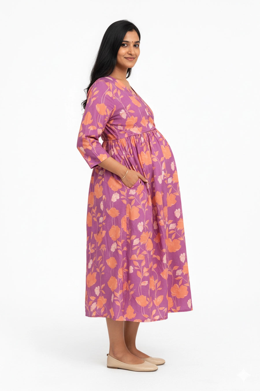 Jamuni Blossom Feeding Dress