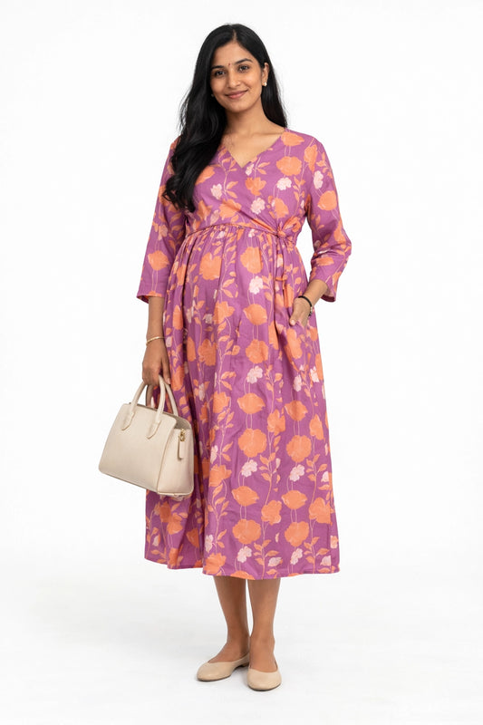 Jamuni Blossom Feeding Dress