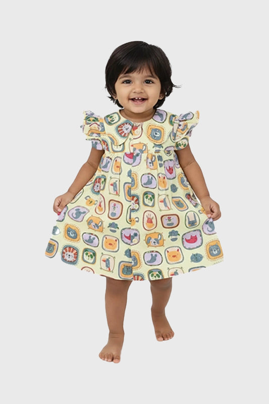 Cotton Girls Frock