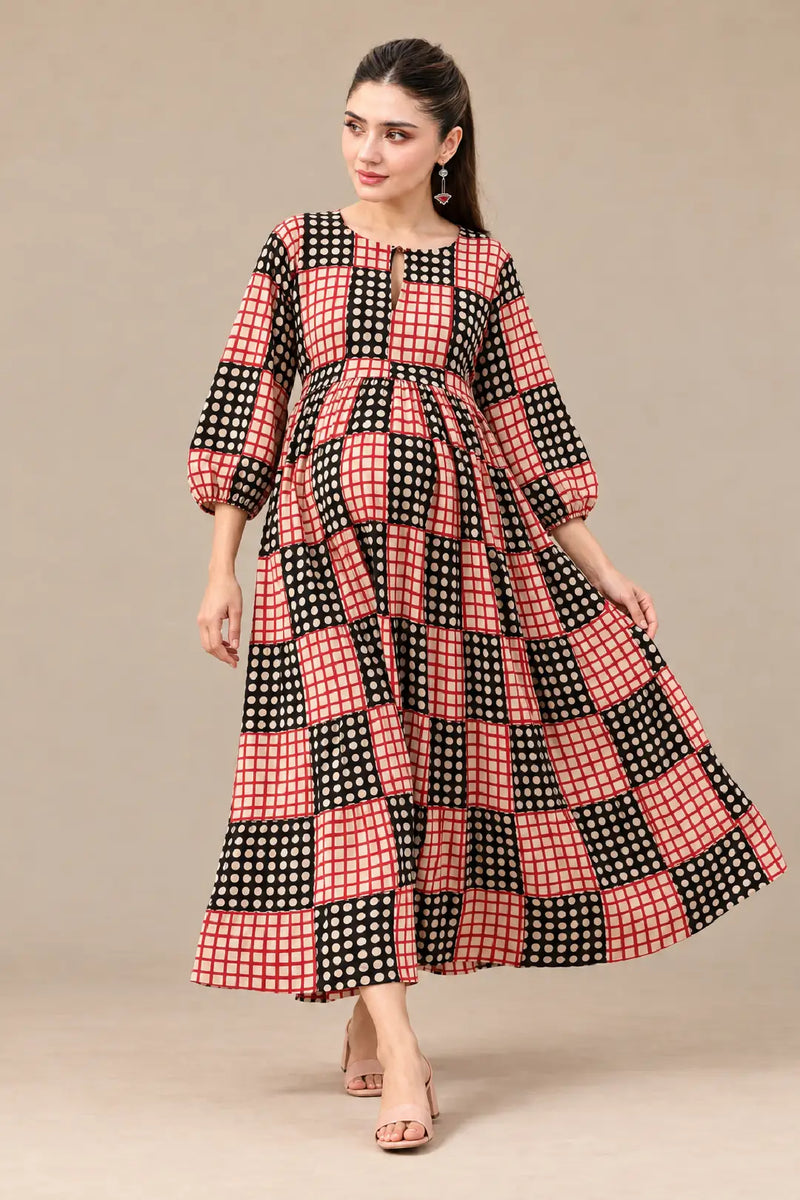 Kaira Maternity and Feeding Dress