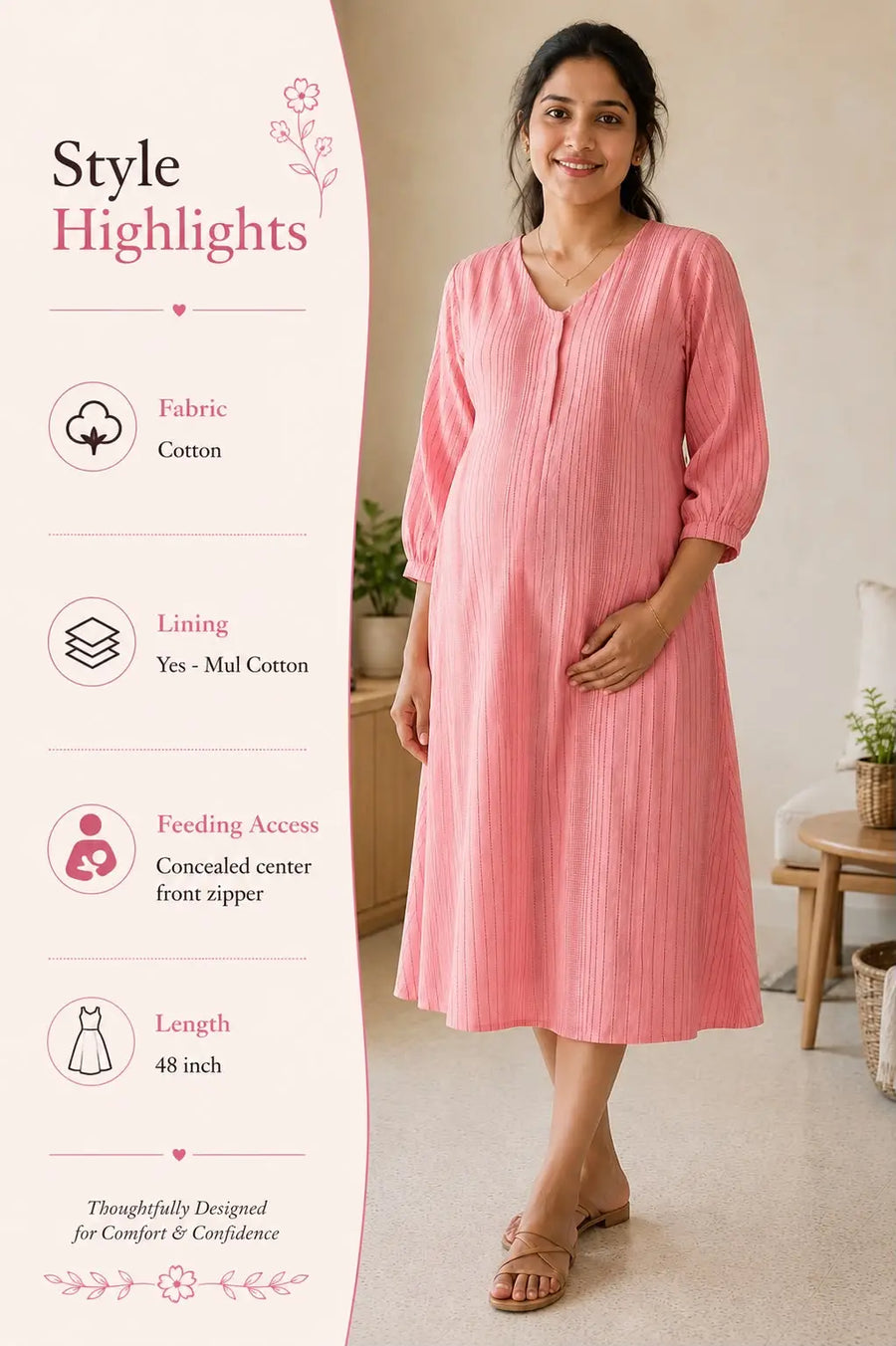 Mira Feeding Dress
