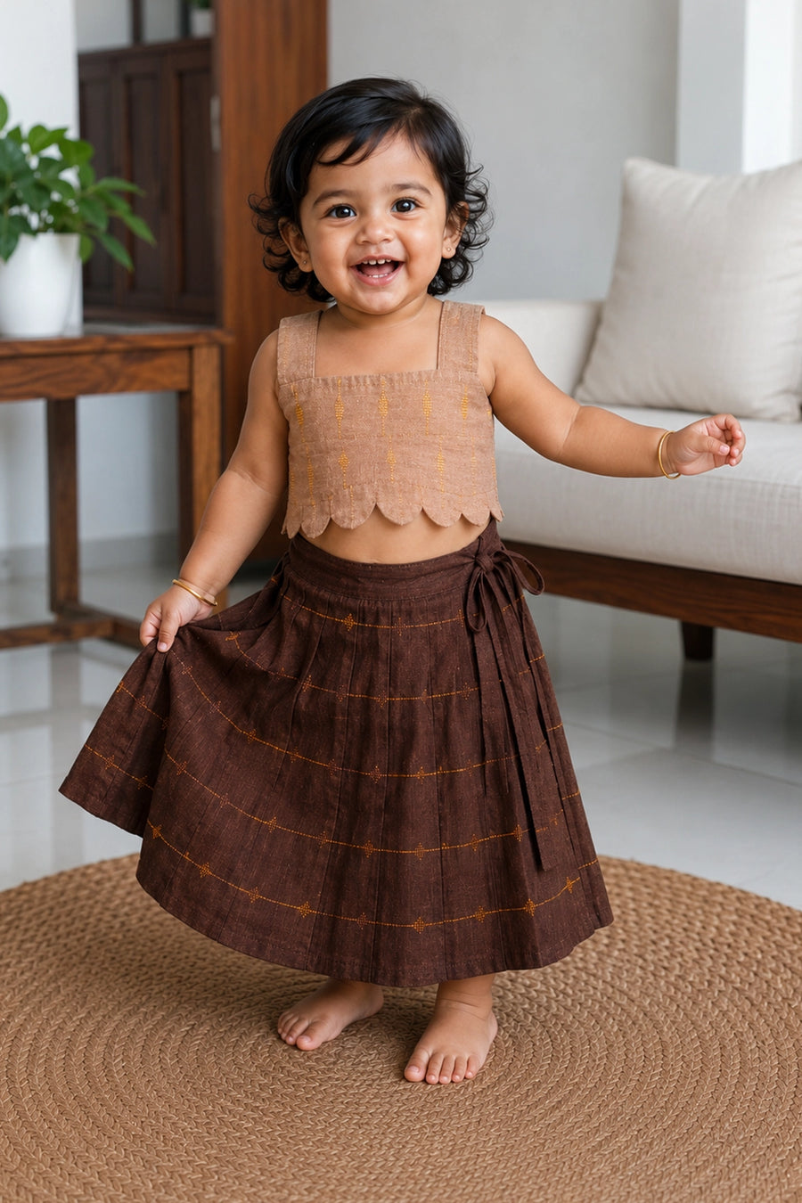 Misha Top and Skirt Set
