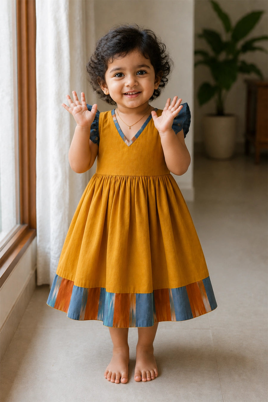 Mishika Festive Silk Frock