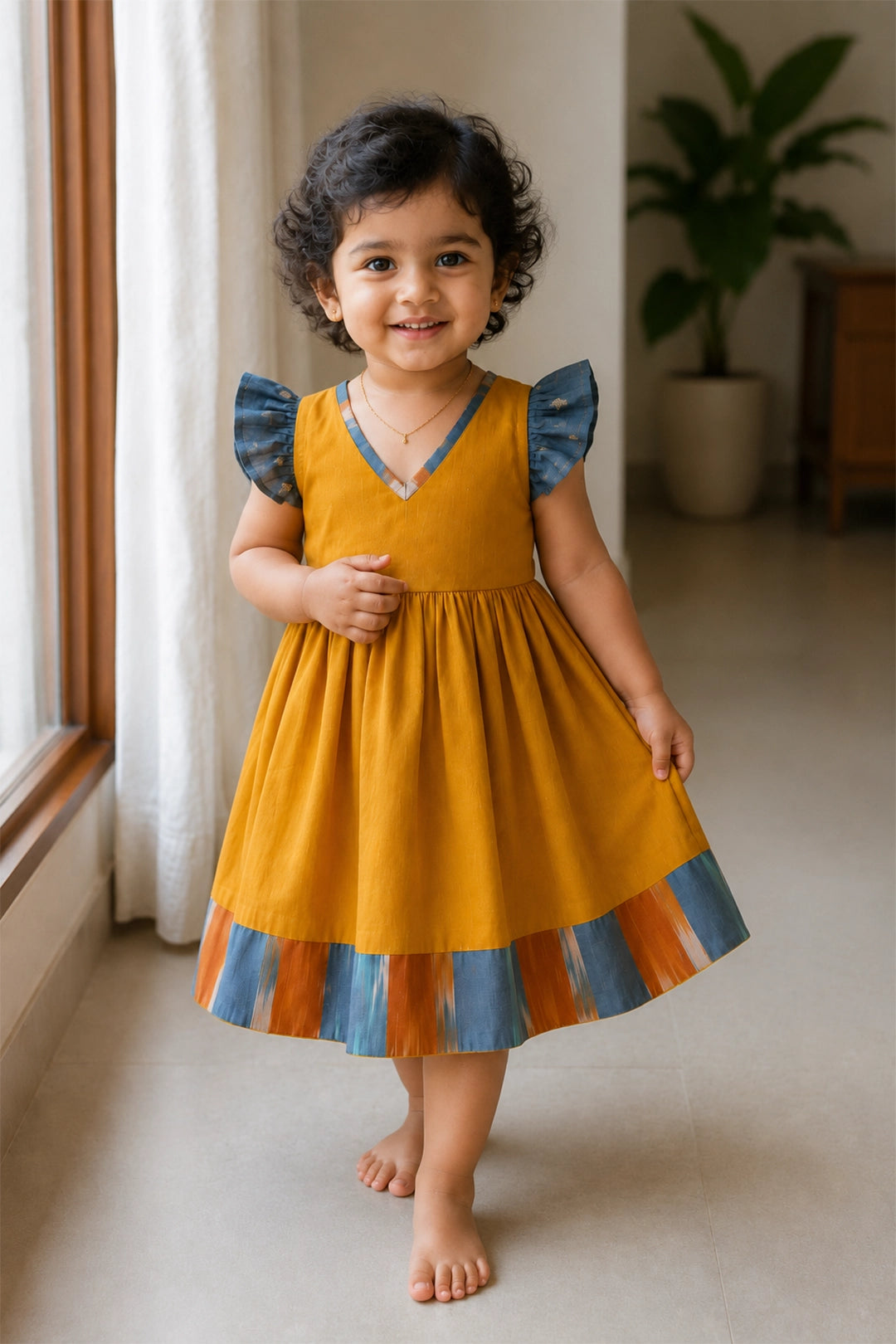 Mishika Festive Silk Frock
