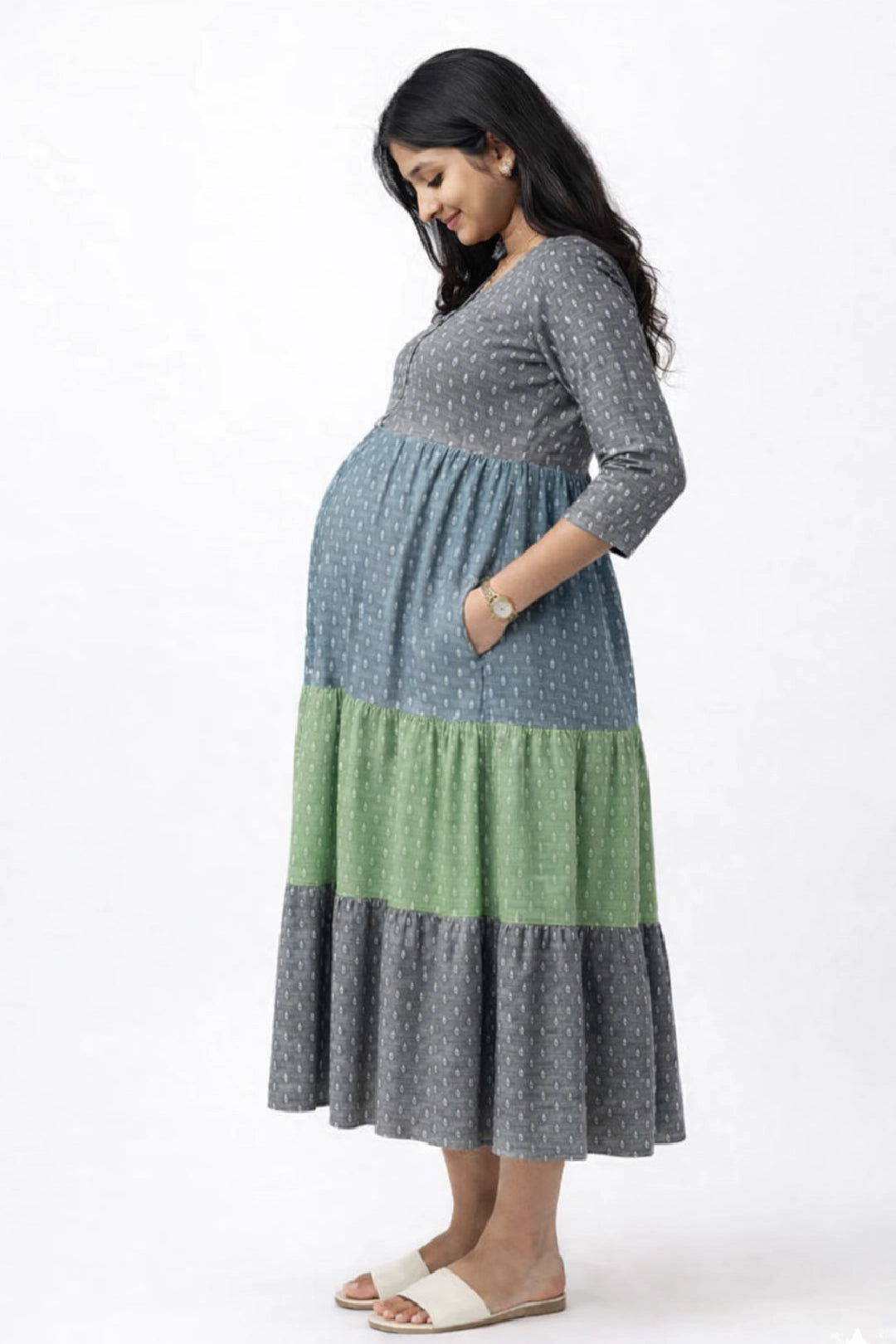 Misty Meadow Feeding Dress