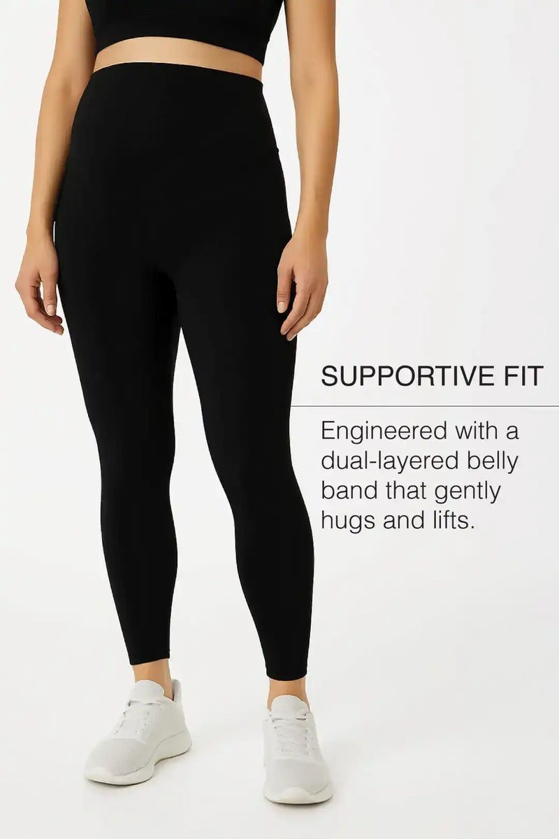 Cloud Bump Support Leggings(Black)