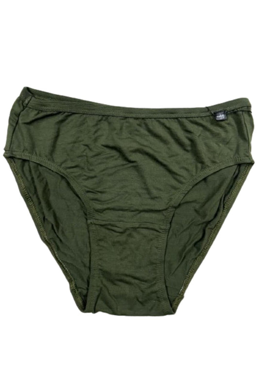 Buy Lavos Men Green Bamboo Cotton and Lycra Brief Short Underwear