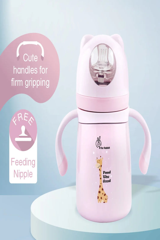 Steebo Giffy Stainless Steel 2 in 1 Baby Spout Sipper Cup
