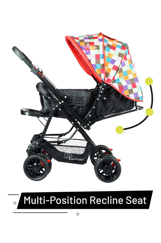 Lollipop Lite Colorful Stroller & Pram with Easy Fold for Newborn Baby