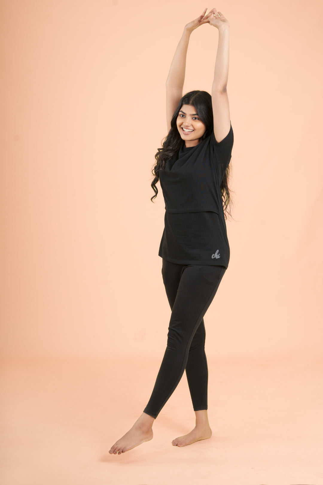 Materniy Solid Colour Nursing T-shirts