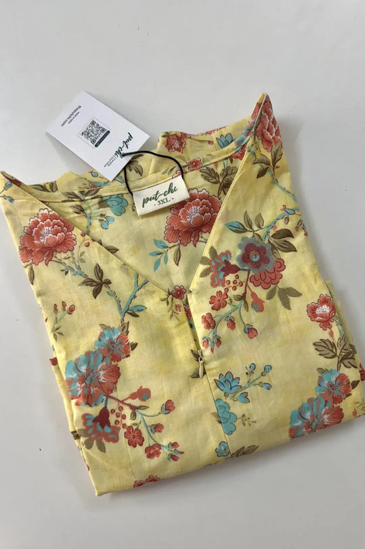 Sunshine Floral Feeding Kurta