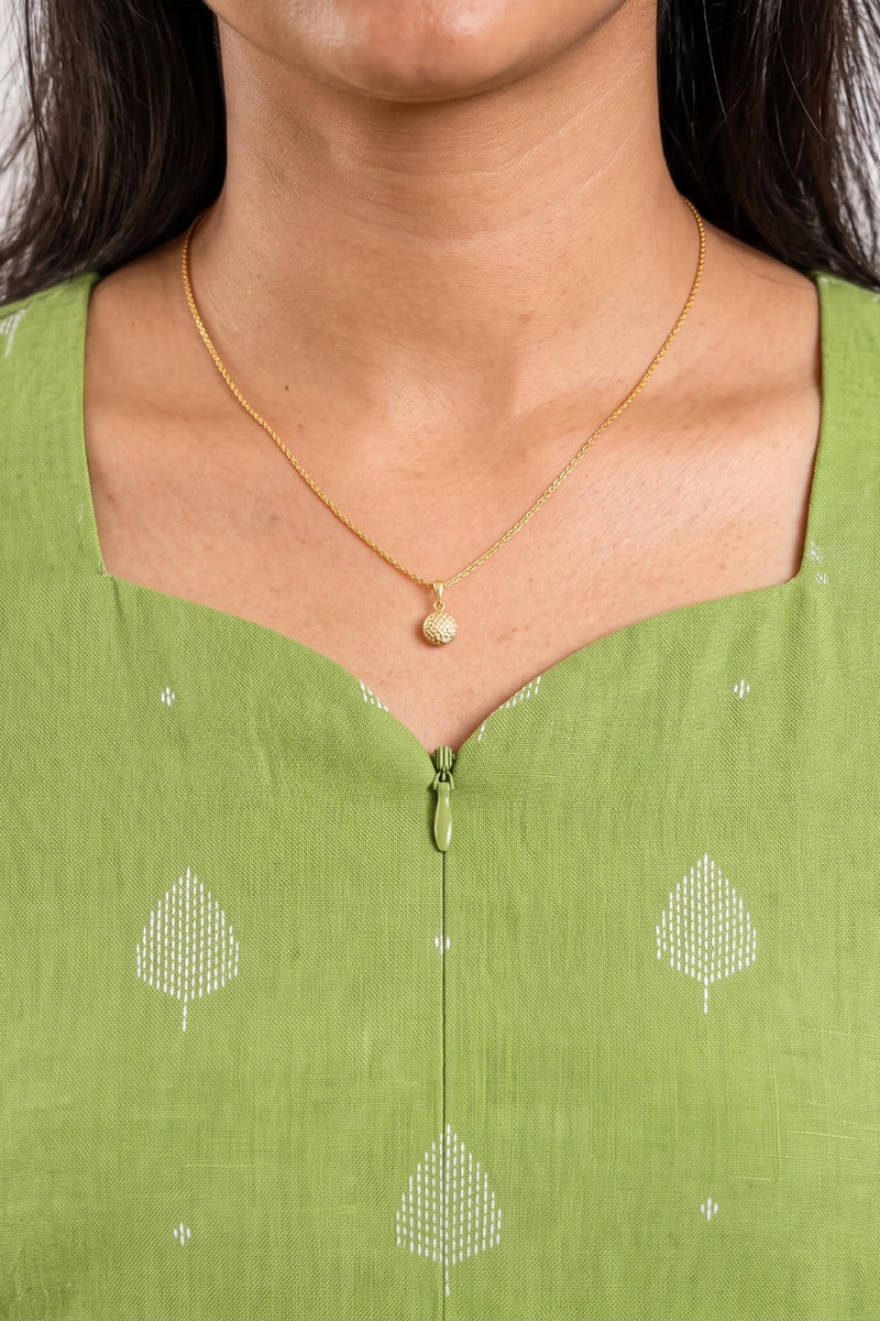 Spring Leaf Feeding Dress