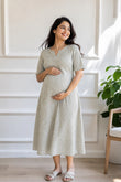 Nayeli Embroidered Feeding Dress