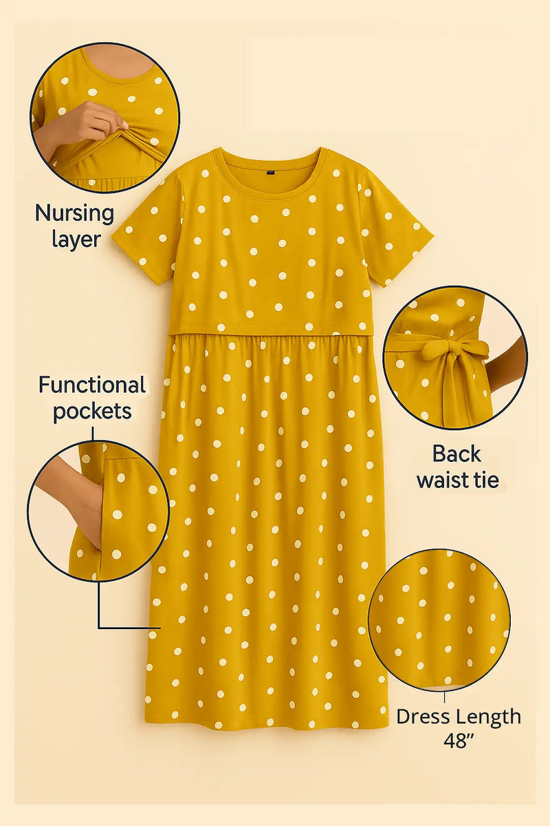 Mellow Mood Zipless Feeding Gown