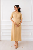 Aira Striped Feeding Dress