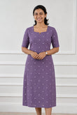 Lilac Whisper Feeding Dress