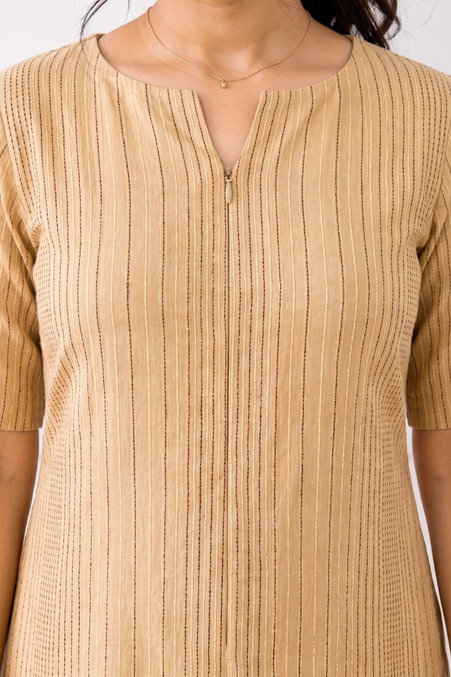 Aira Striped Feeding Dress