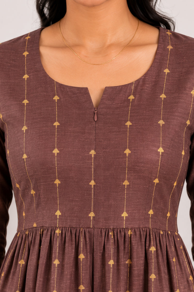 Golden Vine Feeding Dress