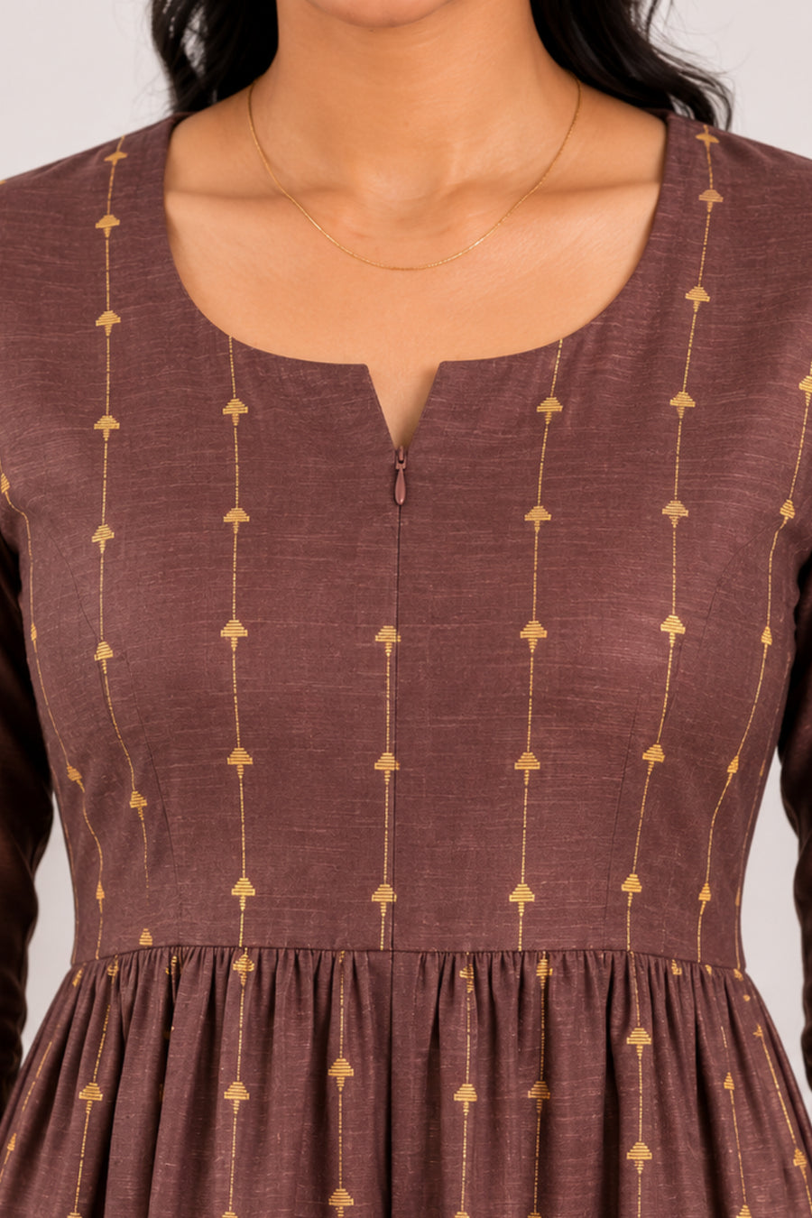 Golden Vine Feeding Dress