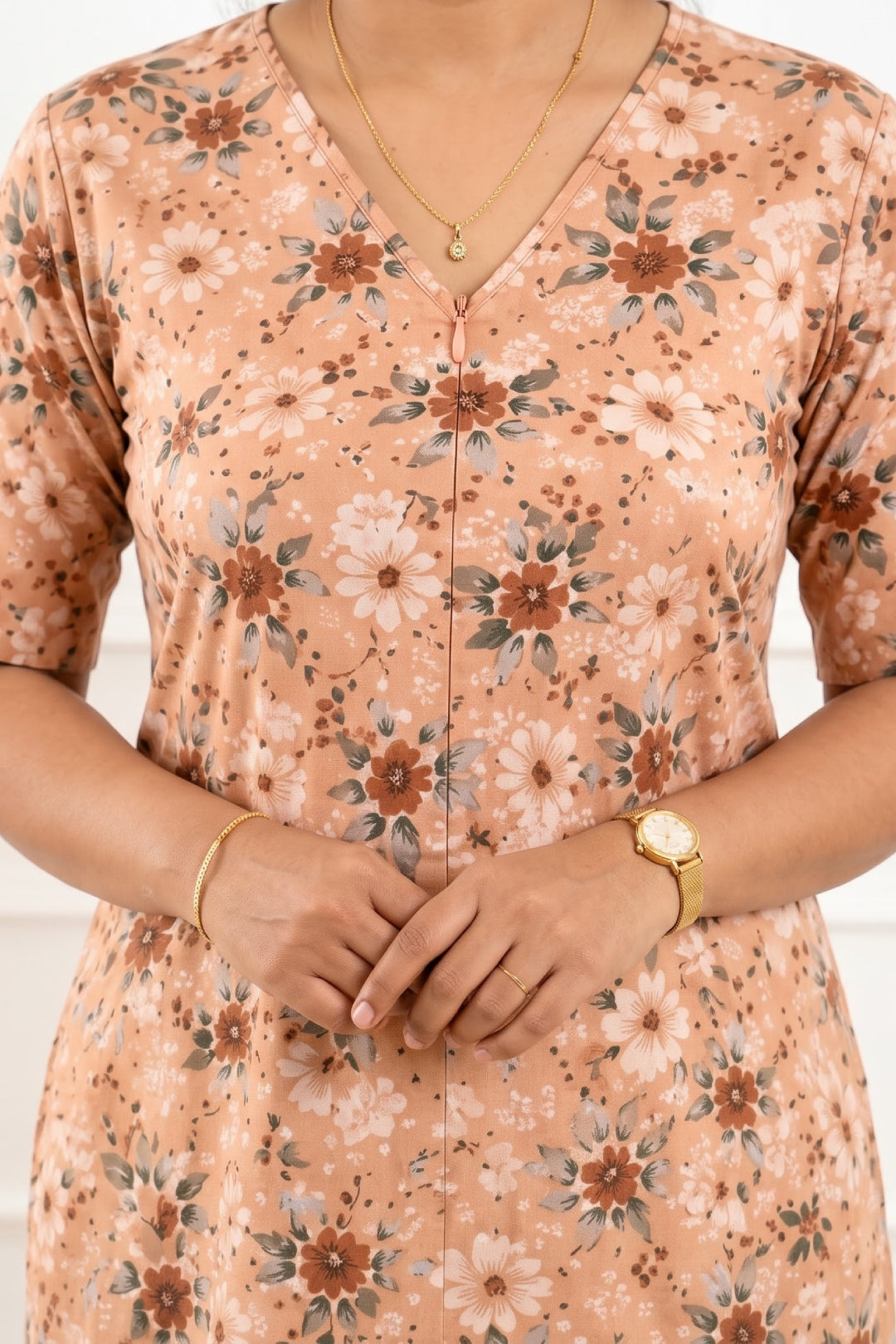 Petal Haze Feeding Dress