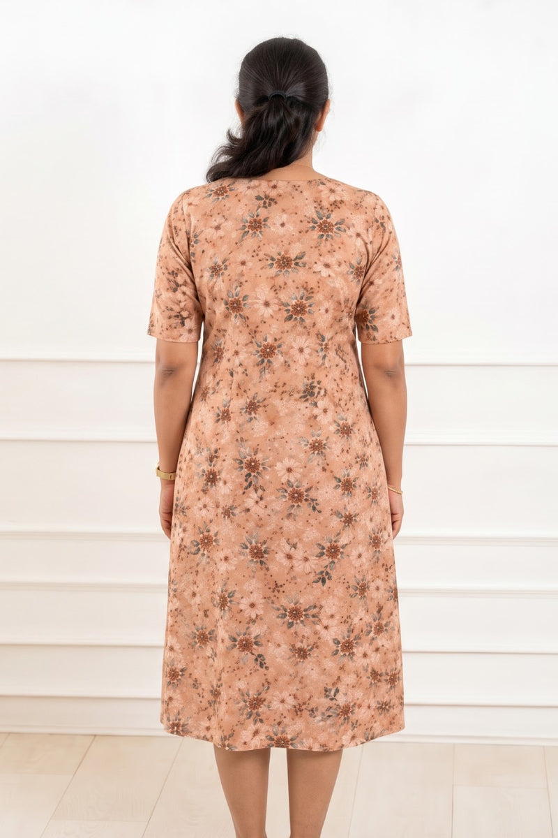 Petal Haze Feeding Dress